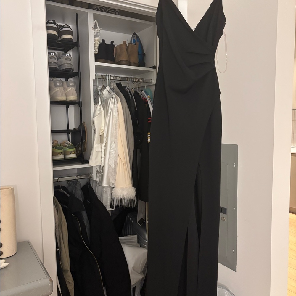 Elegant Black Evening Gown